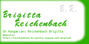 brigitta reichenbach business card